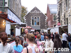 Alley with Food Stalls